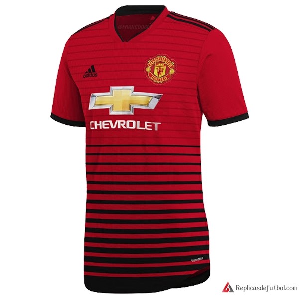 Camiseta Manchester United Primera equipación 2018-2019 Rojo